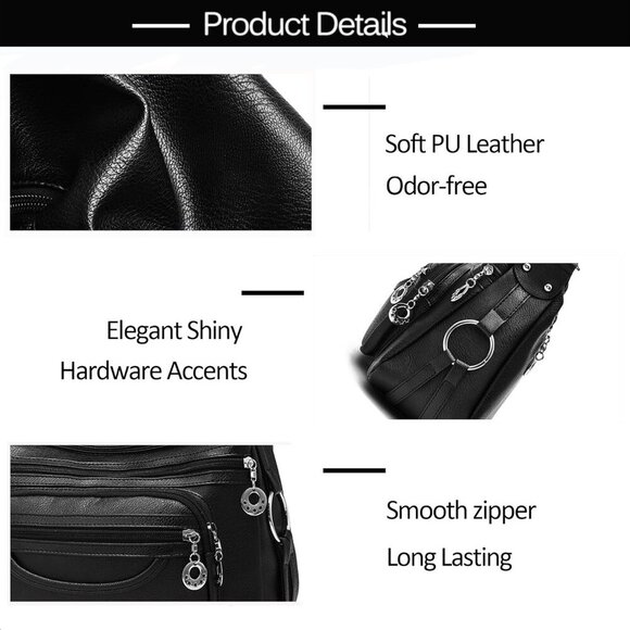 Lightweight Crossbody Purses for Women - Trendy and Functional, Adjustable Strap - Picture 5 of 7